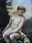 Louis Jean Francois Lagrenee Diana at her Bath oil painting picture wholesale